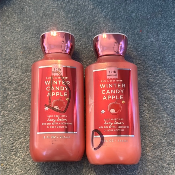 Bath & Body Works Other - Bath & Body Works Red Moisturizer Winter Candy Apple
